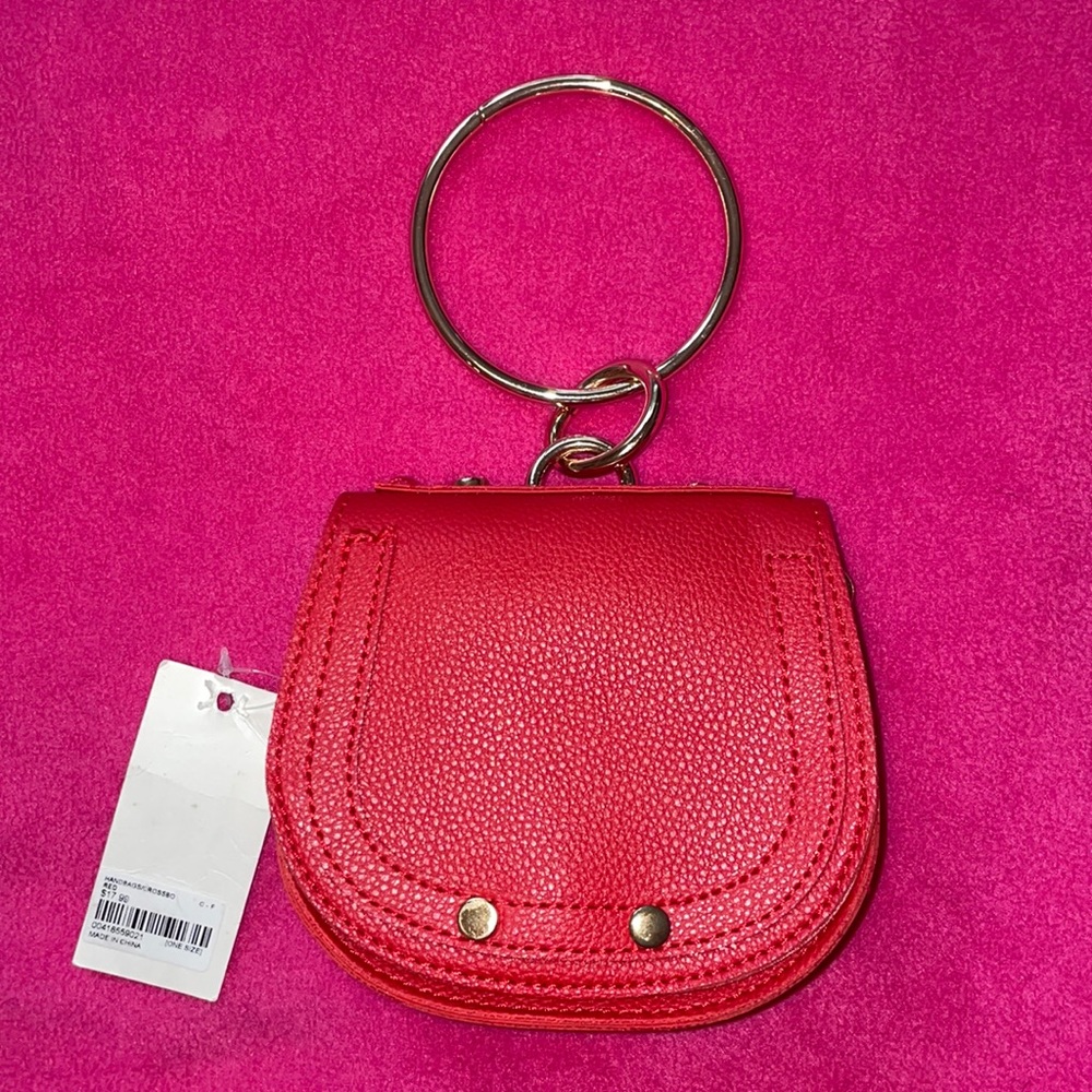 Tiny red purse